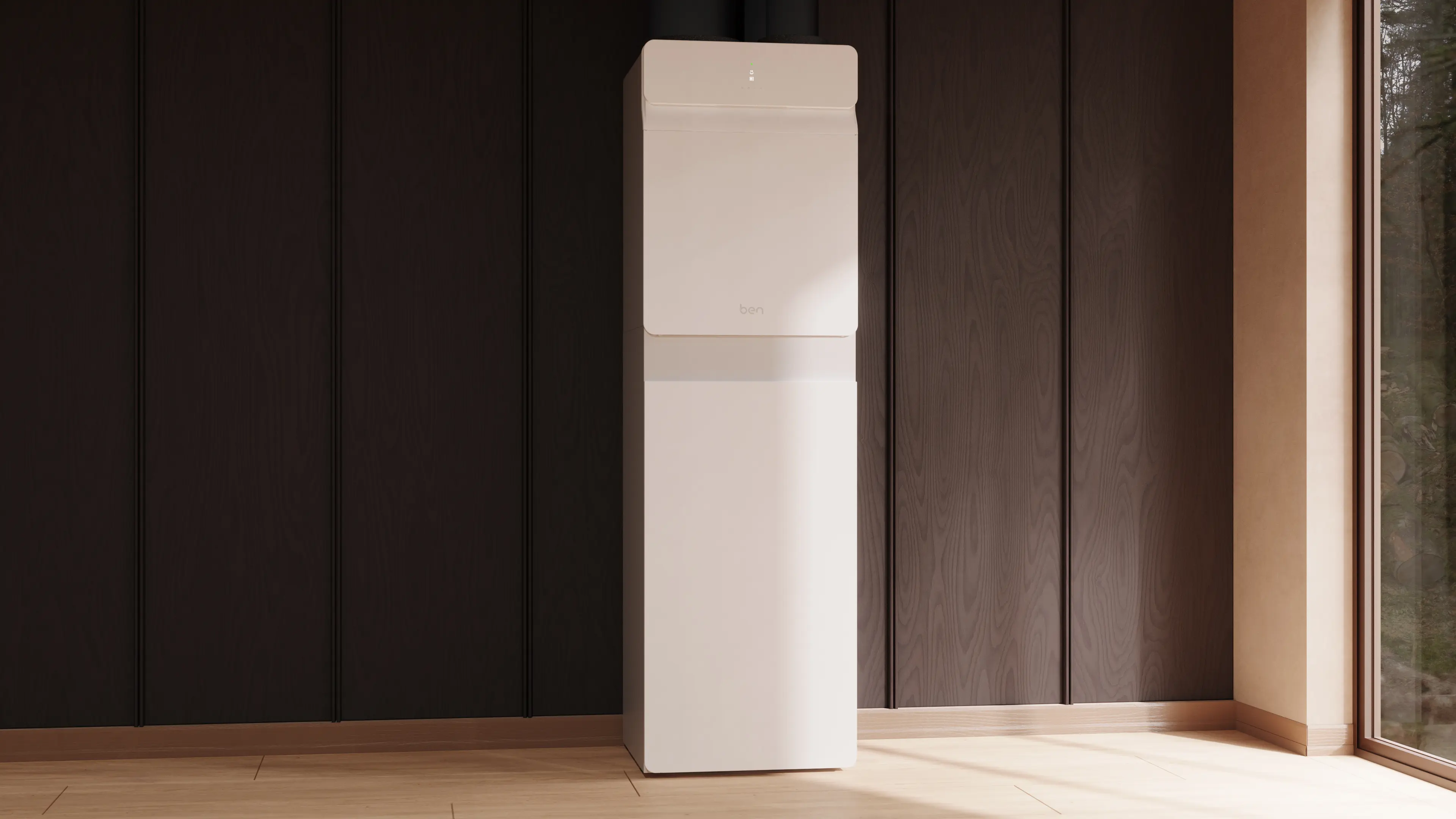 BEN Dual-Air sistema de aerotermia interior compacto