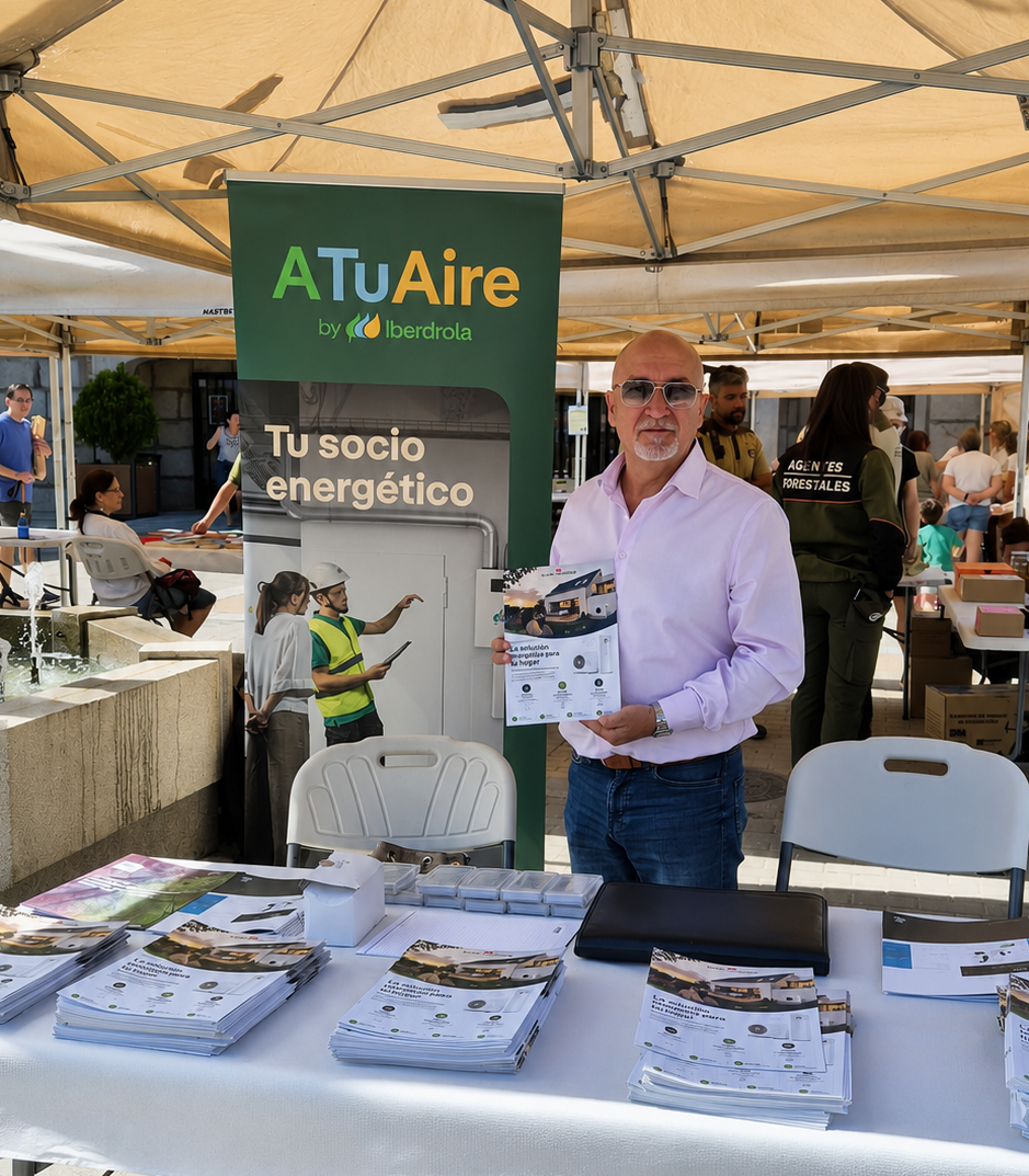 Equipo de Maclima Calor y Frío participando en la jornada de medio ambiente